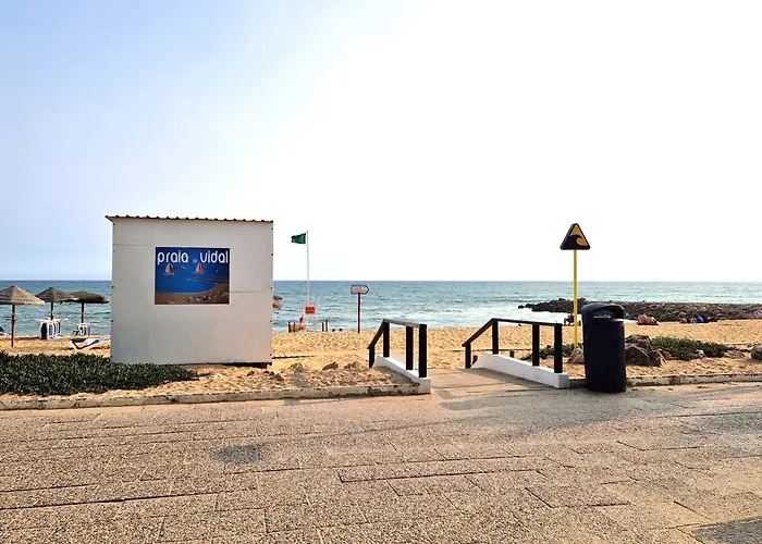 Flat Ac Balcony And View Quarteira