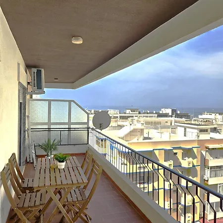 Flat Ac Balcony And View Apartment Quarteira